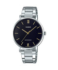 Casio LTP-VT01D-1B Stainless Steel , Woman Watches