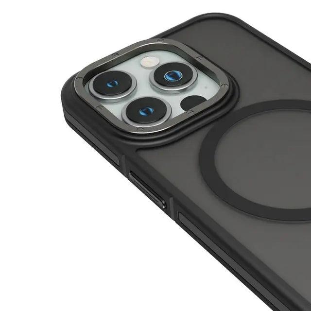 Levelo Rouge Case For iPhone 15 Pro - Black