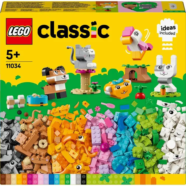 LEGO® Classic+ - Creative Pets 11034 - 450 pcs