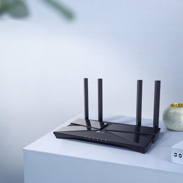 TP-Link AX1800 Dual-Band Gigabit Wi-Fi 6 Router USB - Black