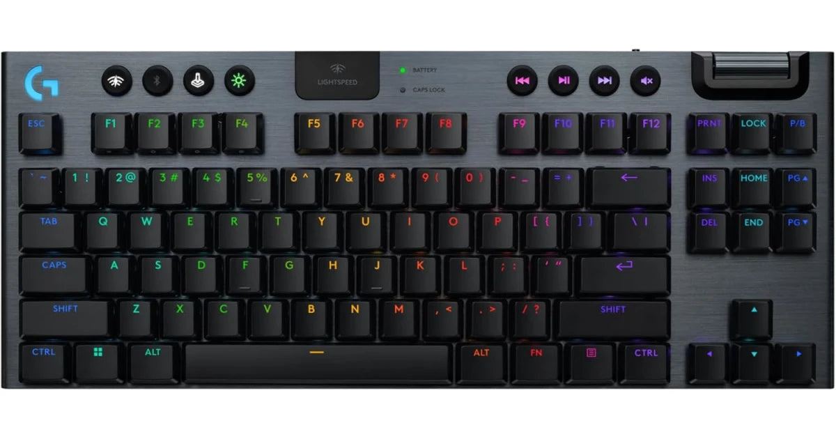 Logitech G915 X LIGHTSPEED TKL Wireless Gaming Keyboard – Black – 920-012721