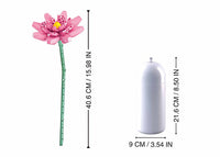Sluban Pleyerid Lotus Building Set - 258 Pieces | Educational Flower Bricks