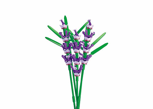 Sluban Pleyerid Flowers Lavender Building Set - 258 Pieces