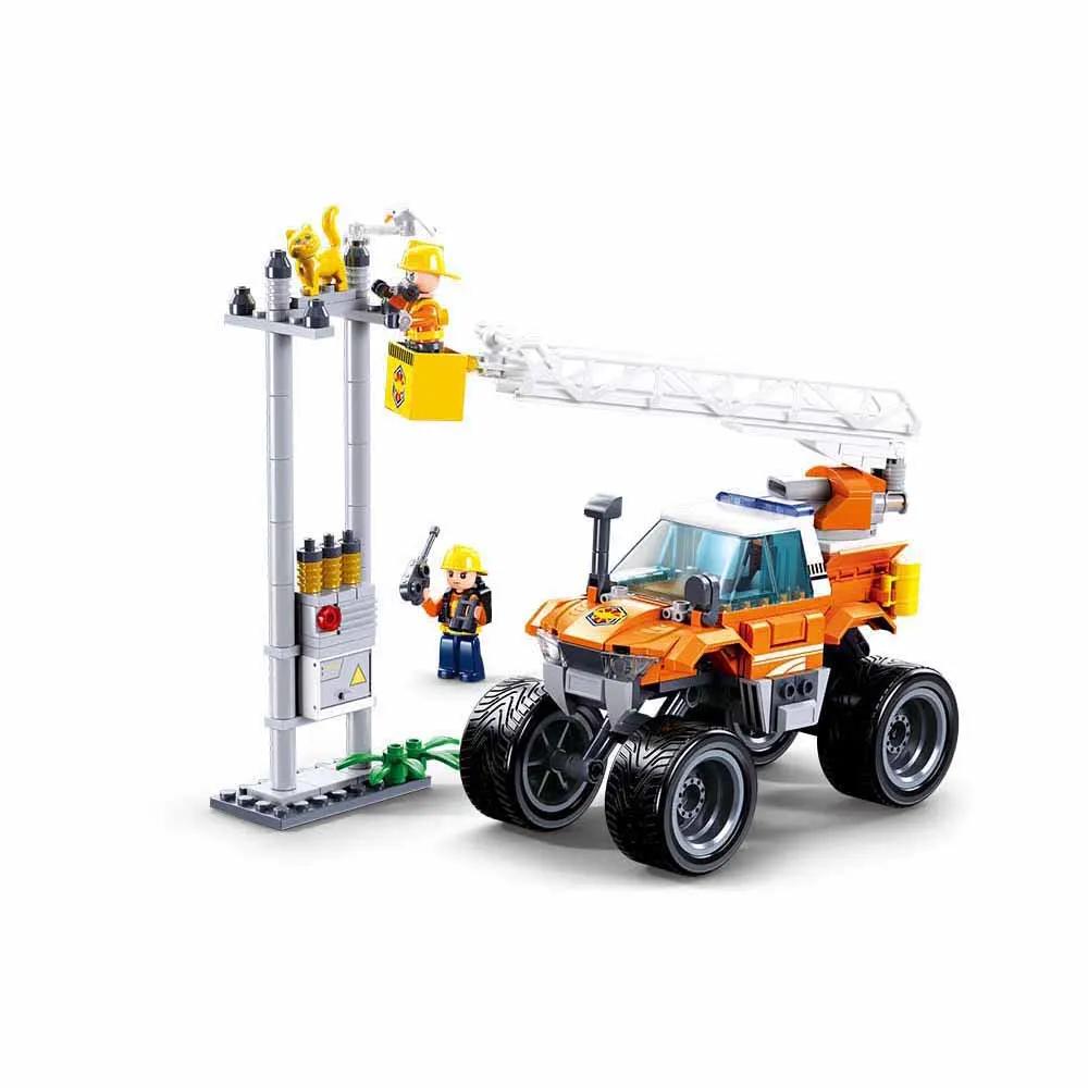 Sluban 2-in-1 Rescue Vehicle Building Set 272 Pieces | Ages 6+