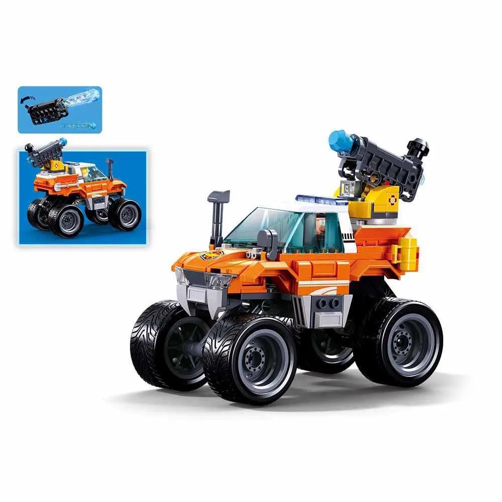 Sluban 2-in-1 Rescue Vehicle Building Set 272 Pieces | Ages 6+