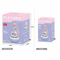 Sluban Pleyerid Music Box Love Declaration Ice Cream - 541 Piece Building Set