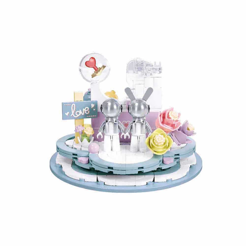 Sluban Pleyerid Music Box Love Declaration Ice Cream - 541 Piece Building Set
