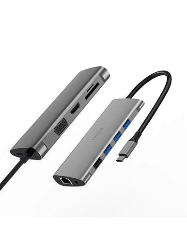 WiWU Alpha 11 in 1 USB C Hub All in One - Grey