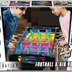 27-inch 2-in-1 Football & Hover Puck Air Hockey Table - Neon
