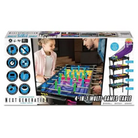 Ambassador – 36-inch Neon Arcade 4-in-1 Games Table