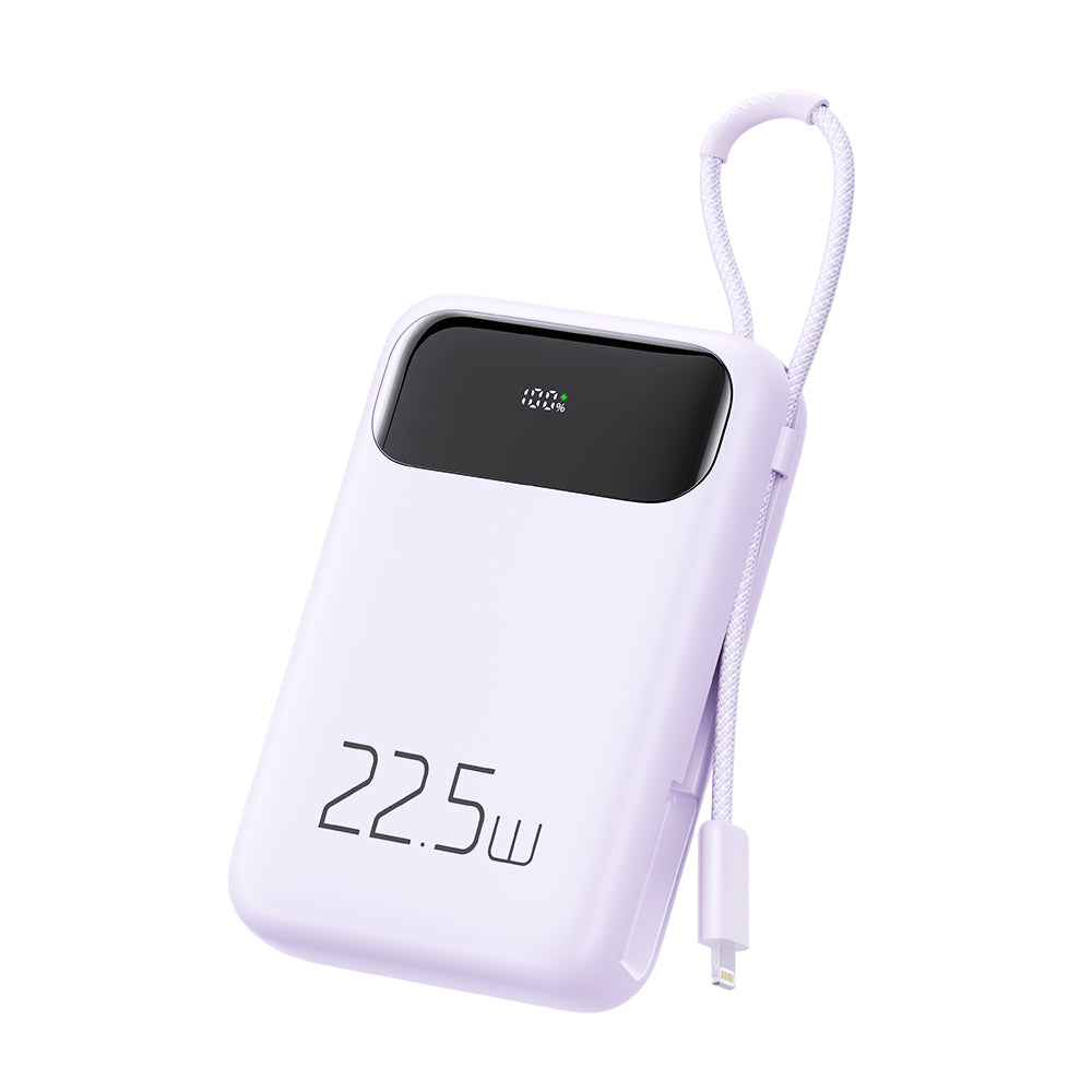 Mcdodo 22.5W Power Bank with Lightning Cable 10000mAh