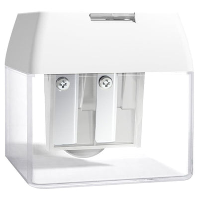 Mideer Three-Hole Pencil Sharpener, Cloud White | MD6214