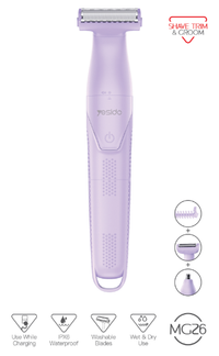 YESIDO MG26 3-in-1 Body Hair Trimmer