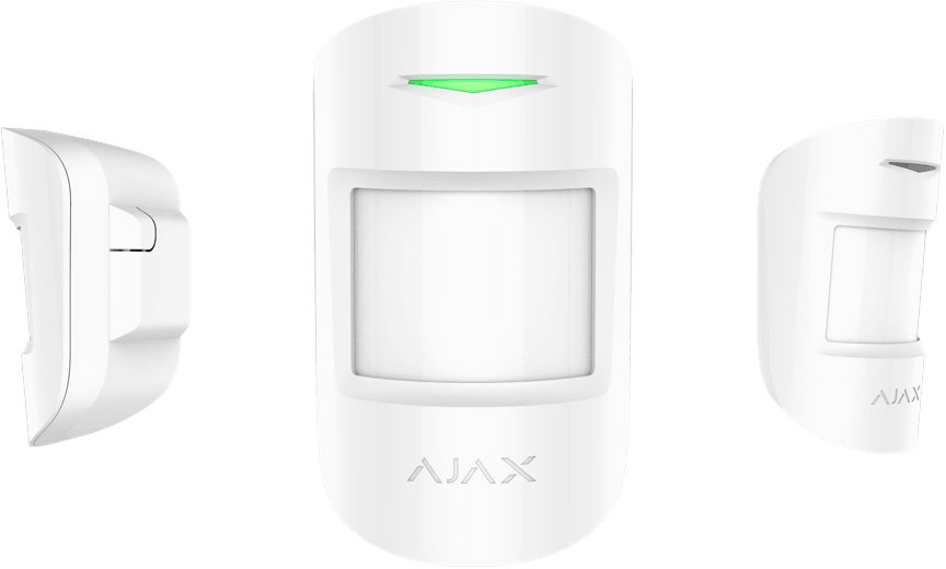 Ajax MotionProtect Wireless motion sensor with immunity to animals White