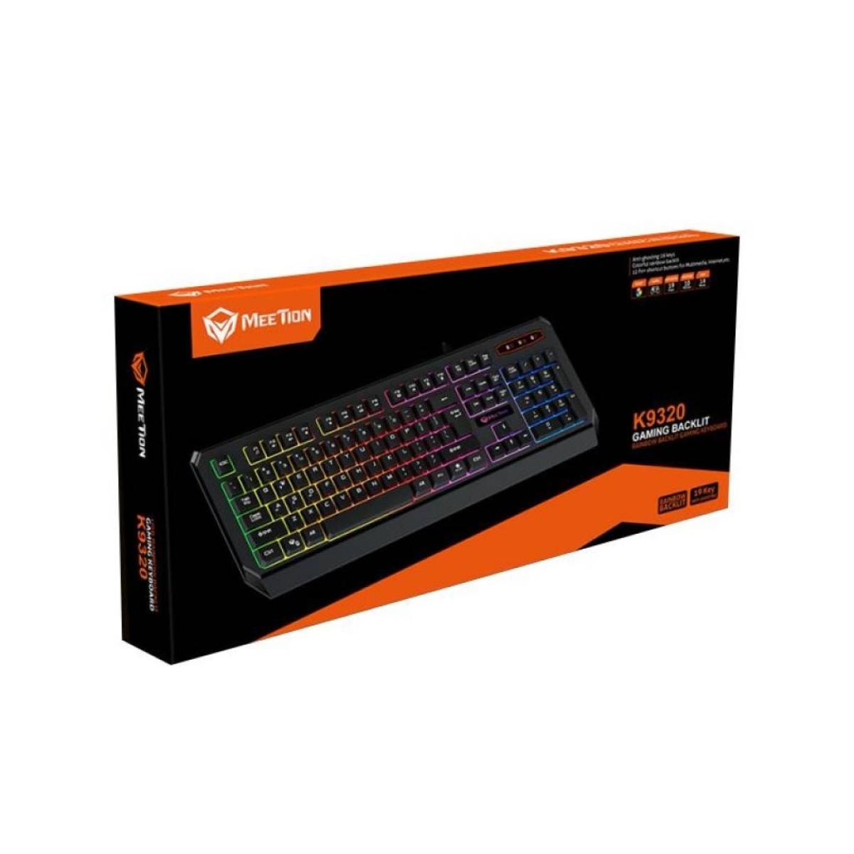 MeeTion Waterproof Backlit Gaming Keyboard