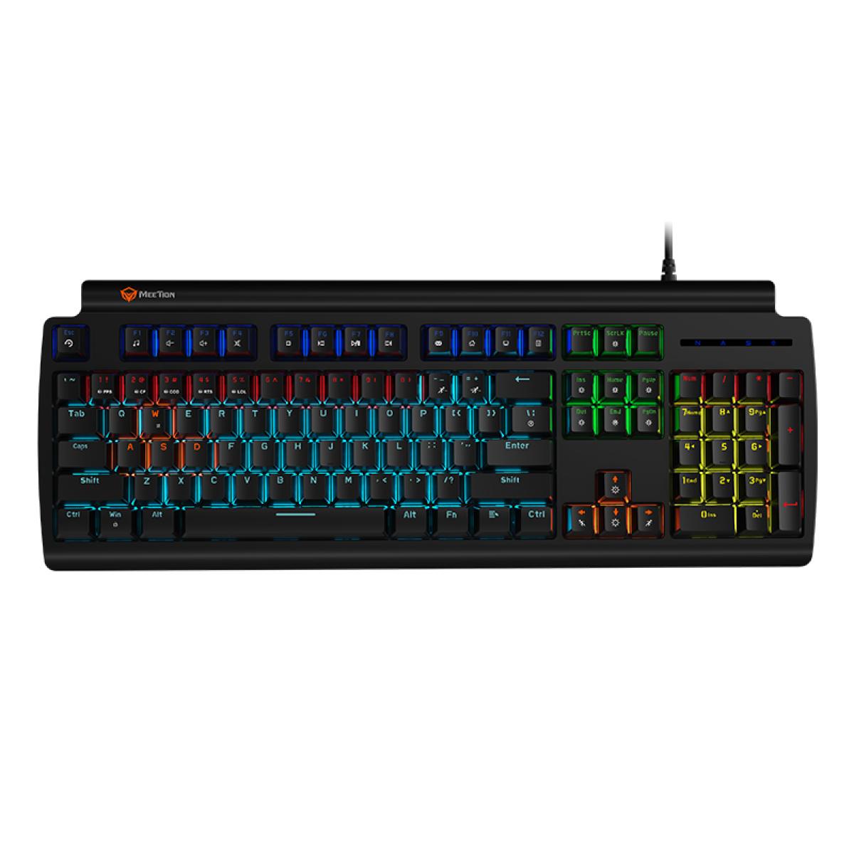 MeeTion Red Switch RGB Mechanical Gaming Keyboard