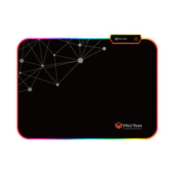 لوحة ماوس ألعاب مطاطية من MeeTion مزودة بإضاءة LED RGB