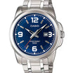 Casio MTP-1314D-2A Men Classic Blue Dial Analog Quartz Stainless Steel Watch