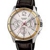 Casio Men Leather Watch MTP-1374L-7A