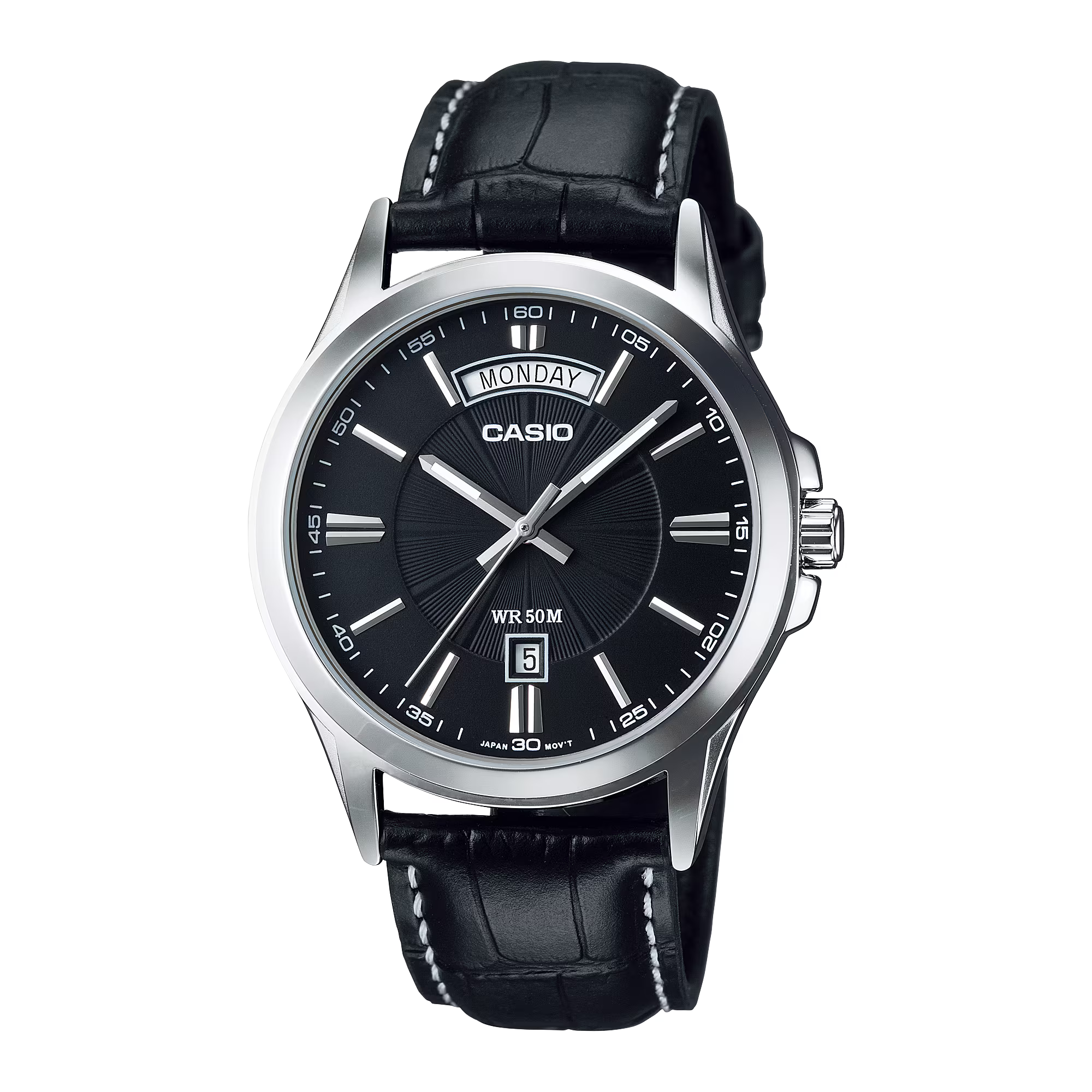 MTP-1381L-1AVDF Casio Wristwatch, Quartz Movement