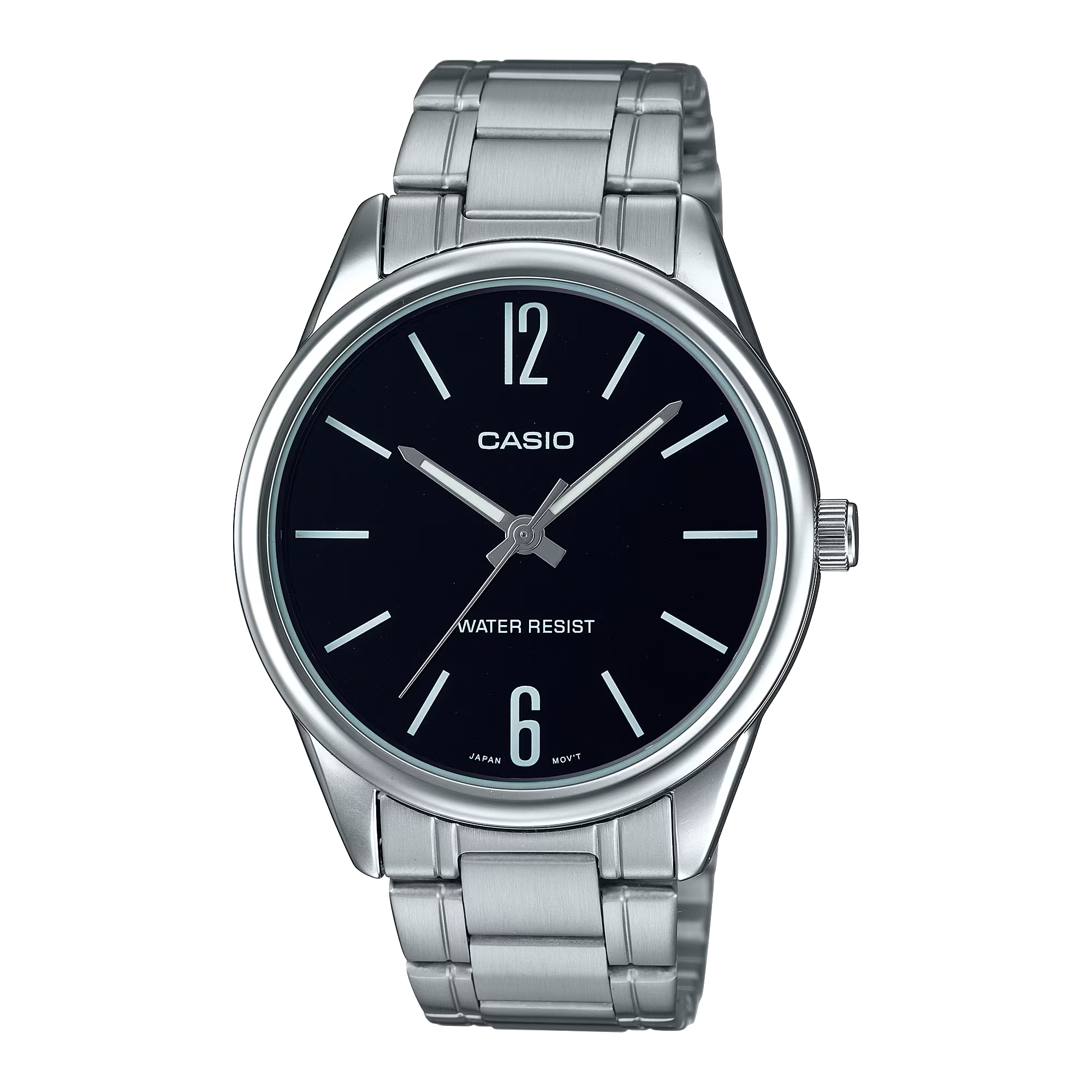 Casio Stainless Steel Mens Watch MTP-V005D-1B
