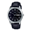 Casio MTP-V006L-1B2 Men's Black Leather Band Black
