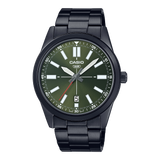 Casio MTP-VD02B-3E Men's Black IP Stainless Steel