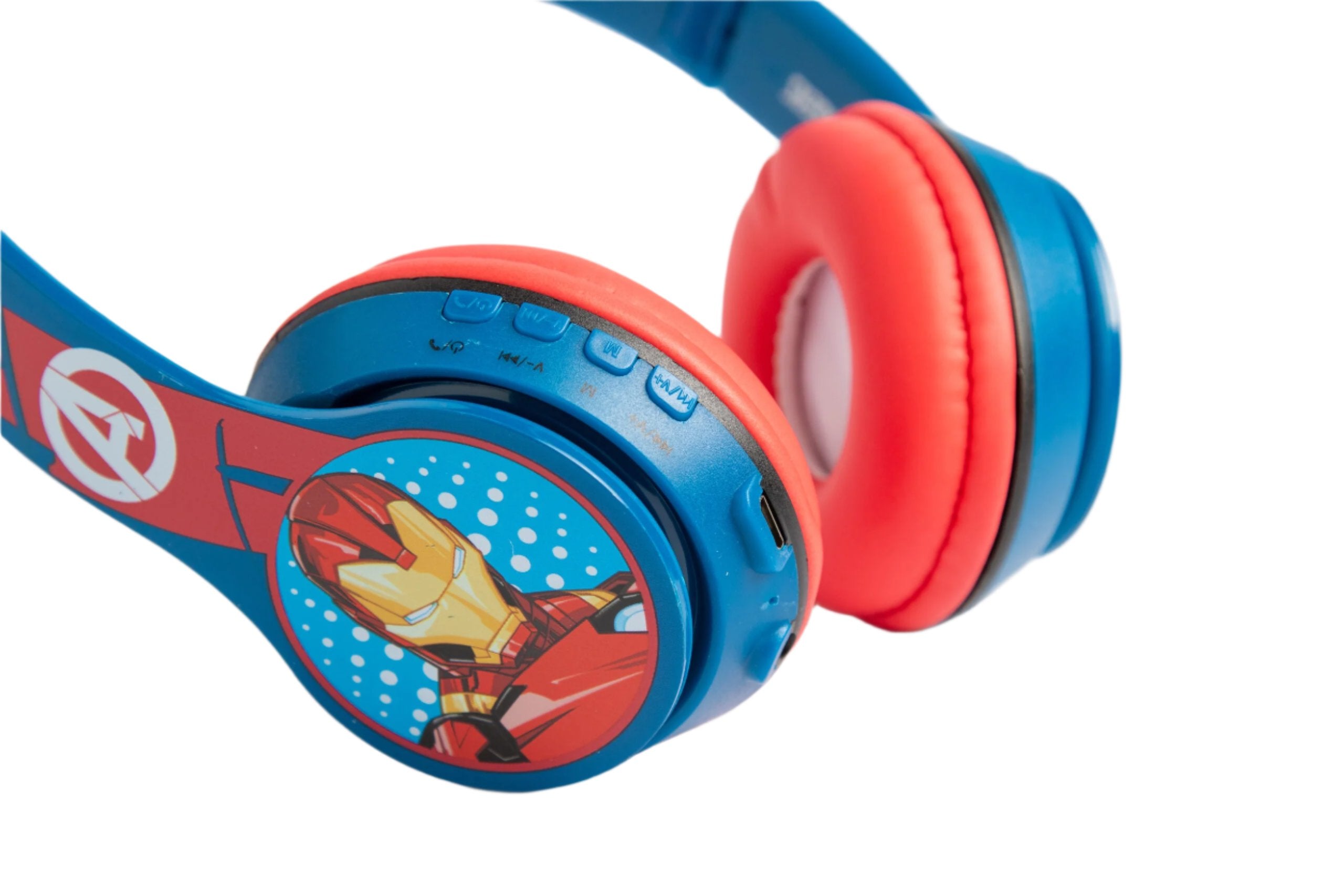 Disney Avengers Bluetooth Headphones Cool Design for Kids