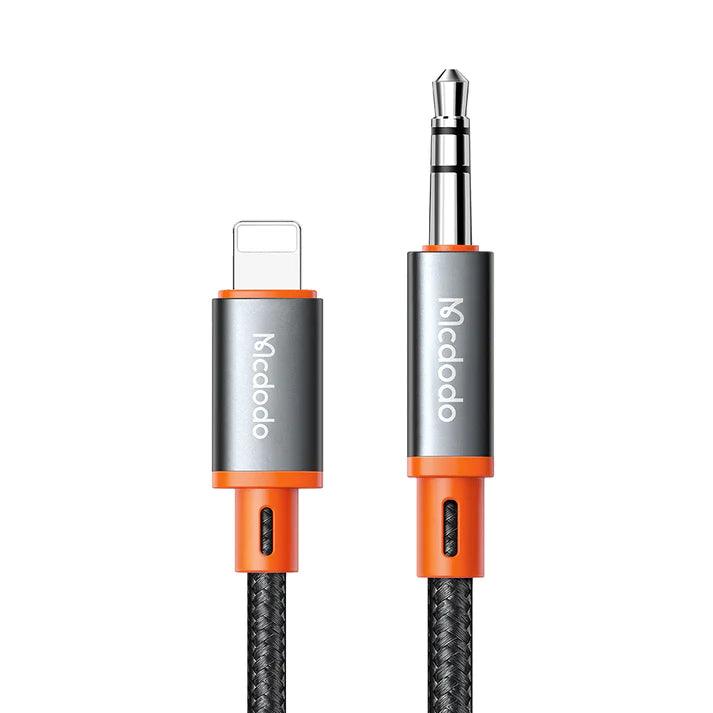 Mcdodo Lightning to 3.5mm Male Audio Cable 1.2M - Black