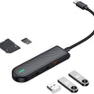 Mcdodo USB 3.0 Hub  5Gbps High-Speed Data Transfer - Black