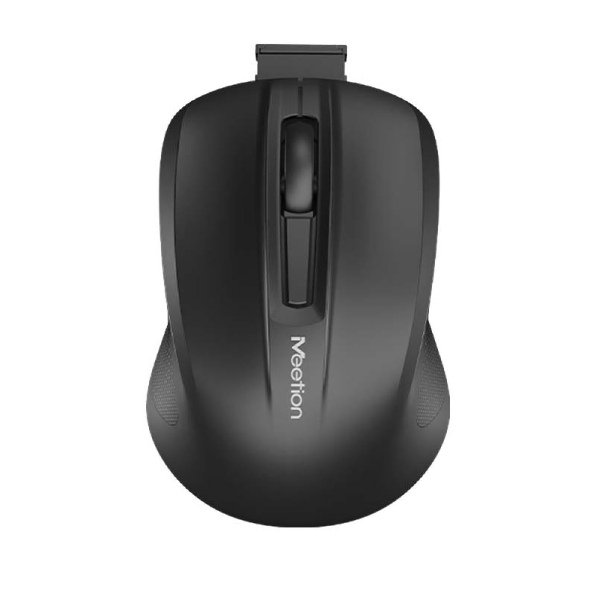 MeeTion MiniGo 4 Buttons Wireless Mouse - Black