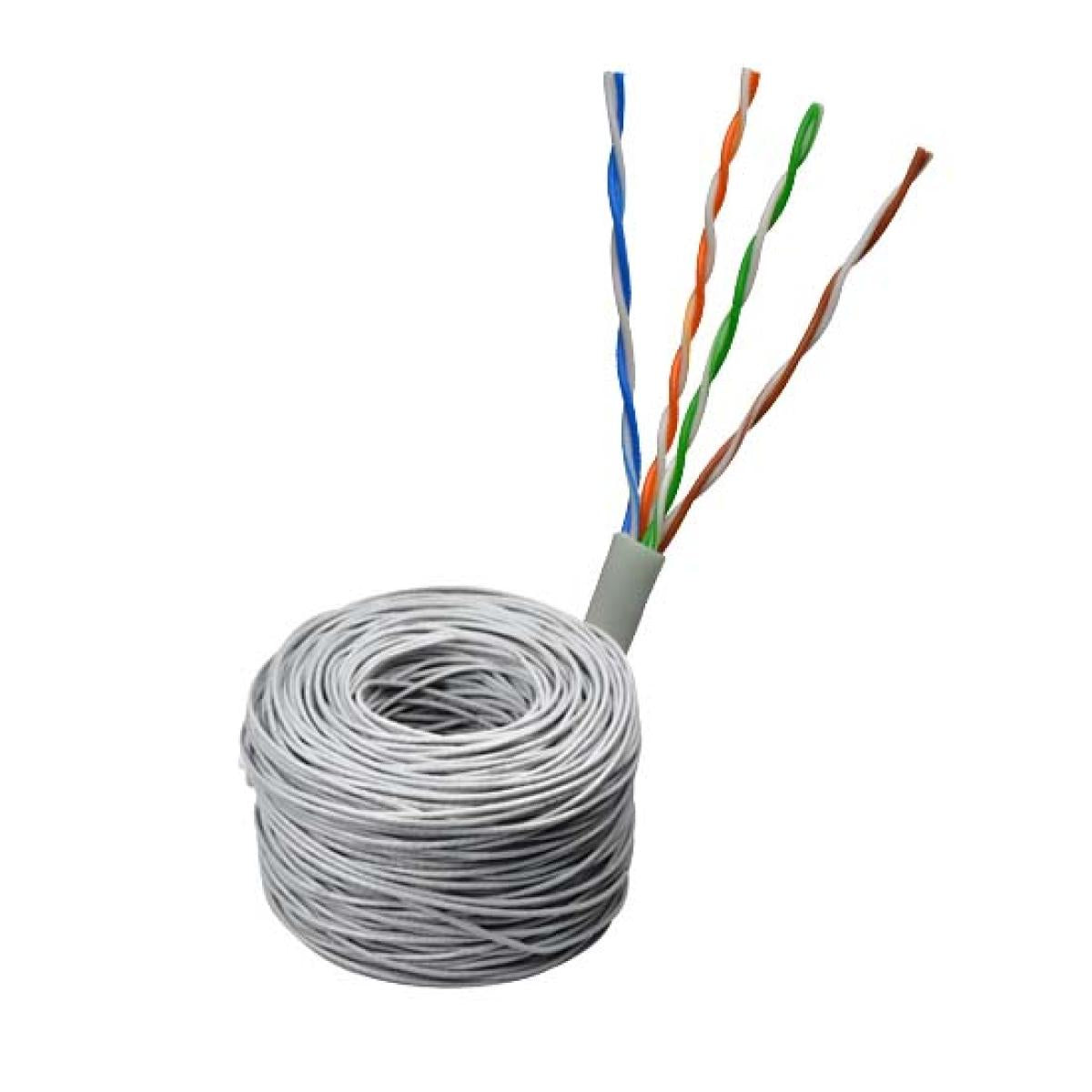 D-Link Cat6 UTP Cable 24AWG - 305m Roll - Gray