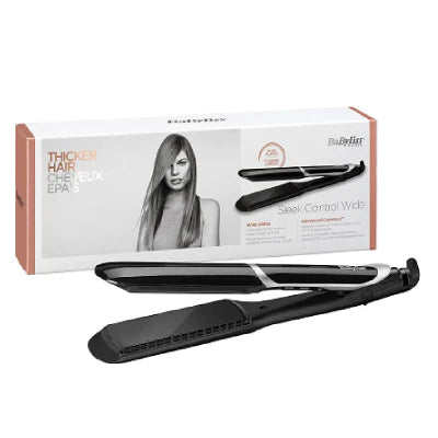 Babyliss Hair Straightener, Up To 235°C, 5 Heat Settings, Black