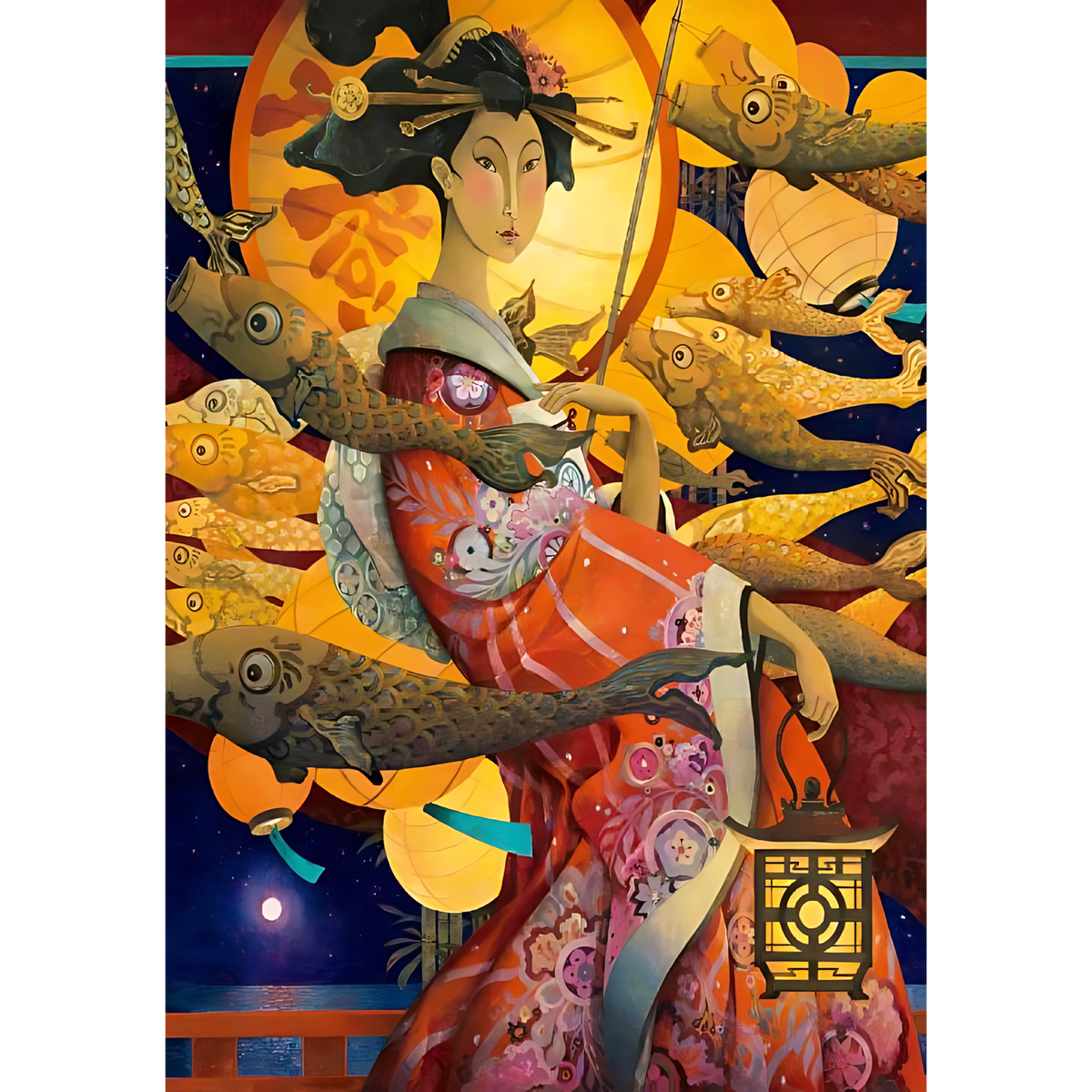 Clementoni Koinobori Dance 2026 Compac Jigsaw Puzzle – 1500 Pieces