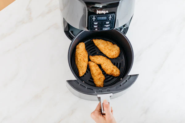 Ninja Air Fryer 4L roasts reheats dehydrates for quick - Grey