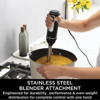 Ninja Foodi 3-in-1 Hand Blender, Mixer & Chopper CI100ME – 850W