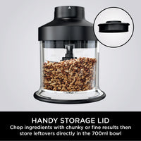 Ninja Foodi 3-in-1 Hand Blender, Mixer & Chopper CI100ME – 850W