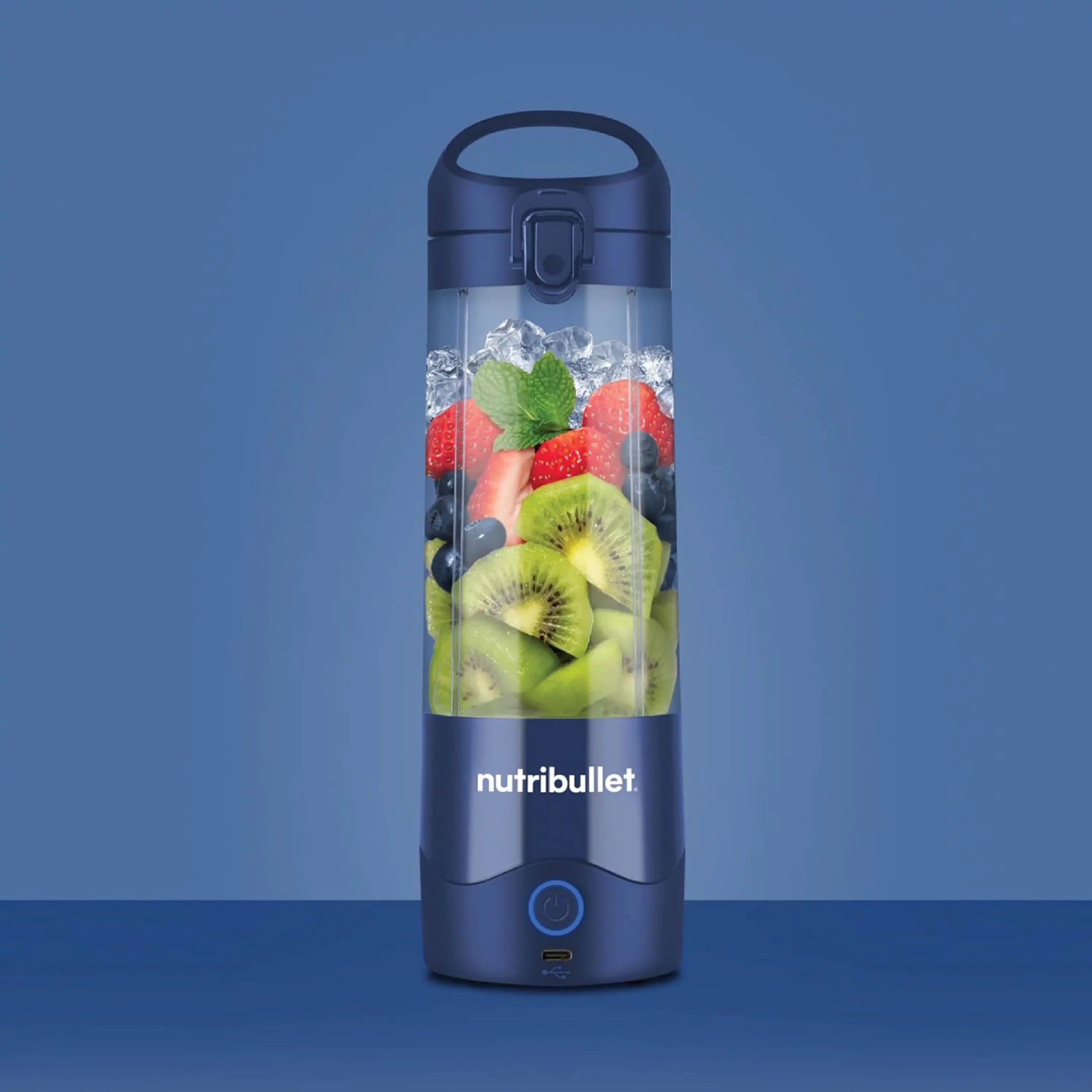 Nutribullet Portable Cordless Blender 475Ml  – Navy Blue