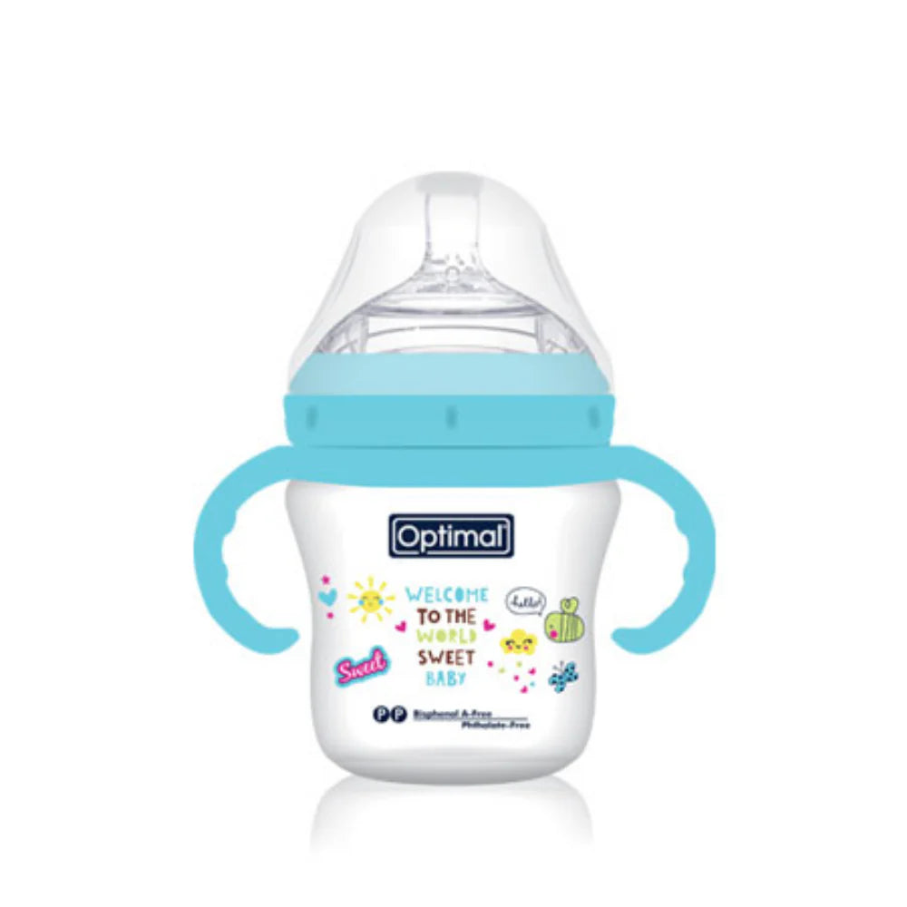 Optimal Mamilla Bottle 210ML – Double Anti-Colic, 6M+