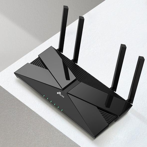 TP-Link AX1800 Dual-Band Gigabit Wi-Fi 6 Router USB - Black