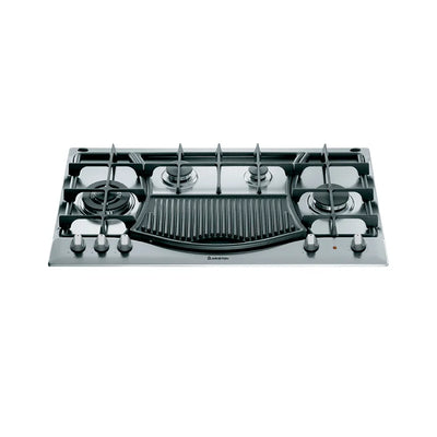 ARISTON BI Hob 90cm – 4 Burners + BBQ | Gas & Electric