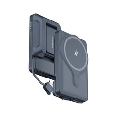 Powerology 5000mAh Magnetic Wireless Car Charger Mount