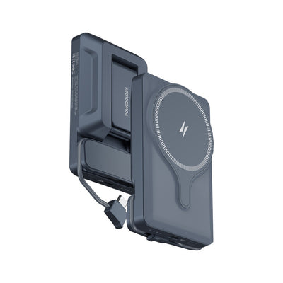Powerology 5000mAh Magnetic Wireless Car Charger Mount
