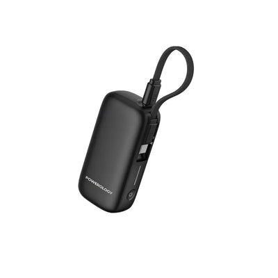Powerology 5000mAh Mini Power Bank with PD 20W Fast Charge