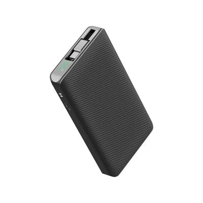 Powerology 10000mAh Retractable Cable Power Bank – 22W
