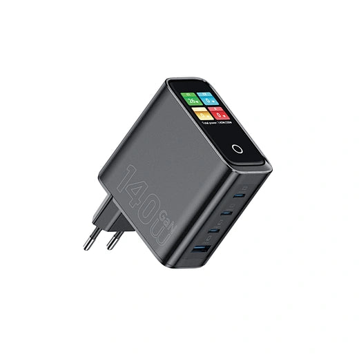WiWU 140W Intelligent Display GaN Charger 3C1A Wi-G028