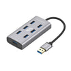 PROMATE EzHub 7 USB Hub 7 Ports Aluminium Powered - Grey