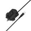 PROMATE PowerPort-PDQC3 33W Super Speed Wall Charger - Black 