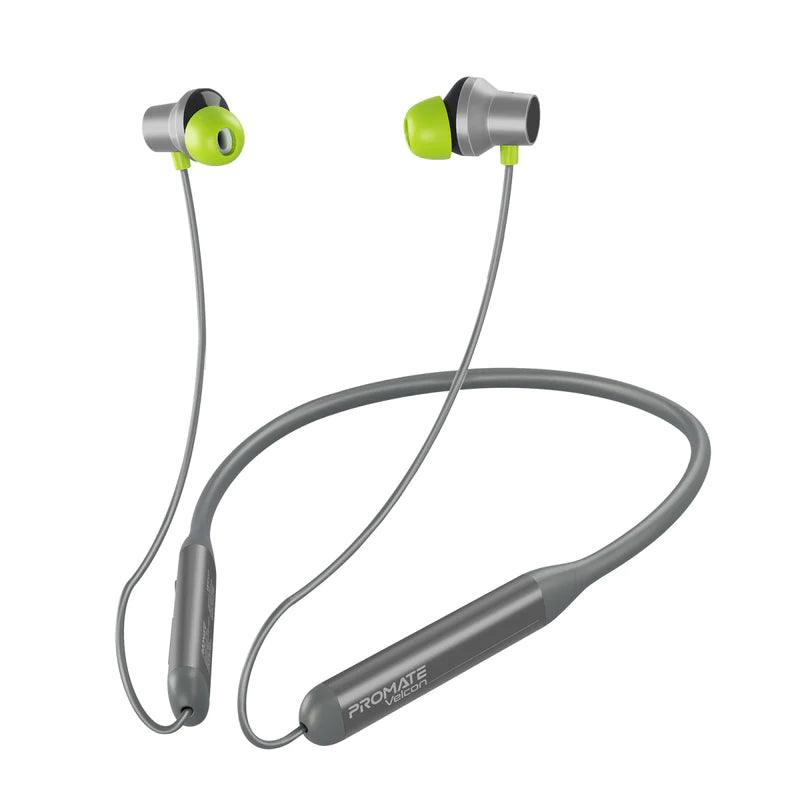 PROMATE Velcon Wireless ANC Earphones Pure Sound & Comfort - Grey