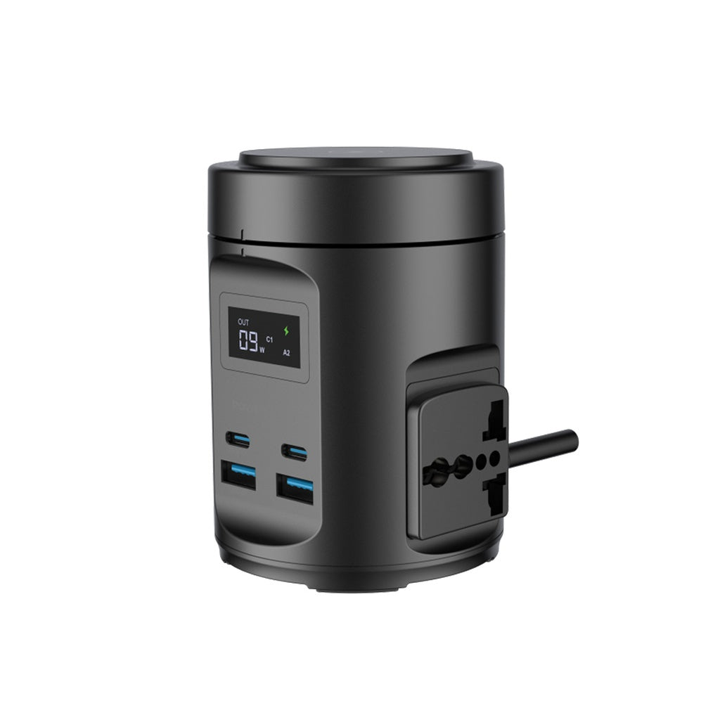 Powerology MagSafe Hub with USB-C PD & USB-A QC 3.0 – Fast Charging